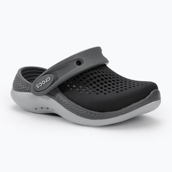 Vaikiškos šlepetės Crocs LiteRide 360 black/slate grey