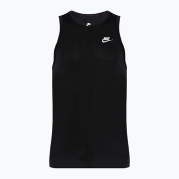 Vyriškas tank topas Nike Sportswear Club TT black/white