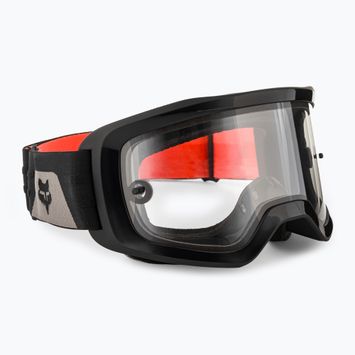 Dviračių akiniai Fox Racing Main X black/clear