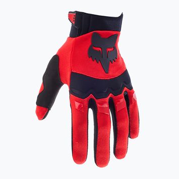 Vyriškos dviratininkų pirštinės Fox Racing Dirtpaw fluorescencinės