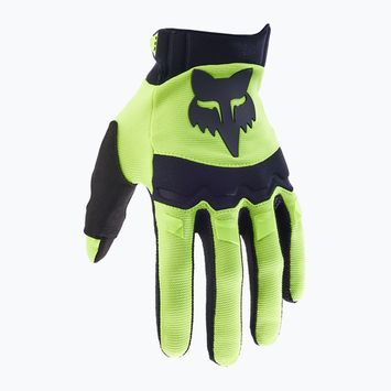 Vyriškos dviratininkų pirštinės Fox Racing Dirtpaw fluorescent yellow