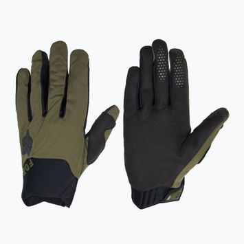 Vyriškos dviračių pirštinės Fox Racing Defend Wind Offroad olive green