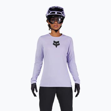 Moteriški dviračių marškinėliai ilgomis rankovėmis Fox Racing Ranger Fox Head W lilac