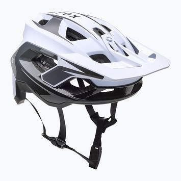"Fox Racing Speedframe Pro Defy" alavo spalvos dviratininko šalmas