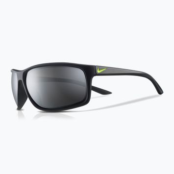Vyriški akiniai nuo saulės Nike Adrenaline matte black/grey w/silver mirror
