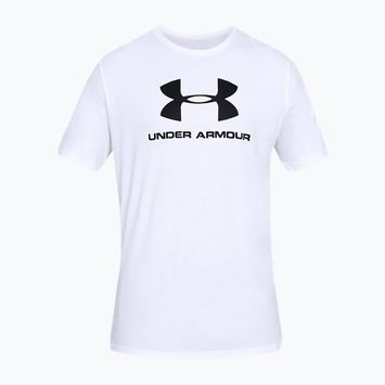Vyriški treniruočių marškinėliai Under Armour Sportstyle Logo SS white 1329590