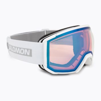 Salomon Radium Photo slidinėjimo akiniai balti/mėlyni