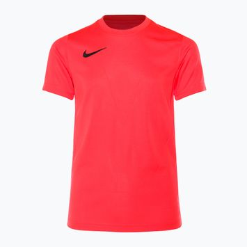 Vaikiški futbolo marškinėliai Nike Dri-FIT Park VII SS bright crimson/black