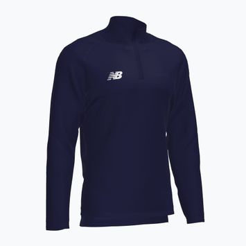 Vyriški New Balance Football Sweatshirt Training 1/4 Zip trikotažas tamsiai mėlyna EMT9035NV