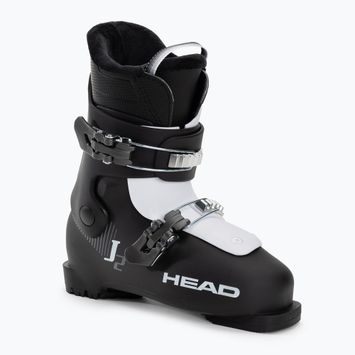 HEAD J2 juodi/balti vaikiški slidinėjimo batai