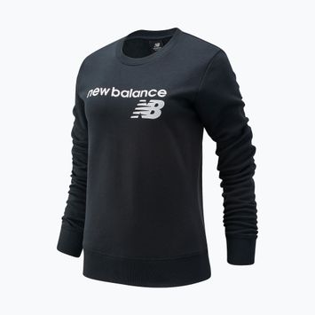 Moteriški New Balance Classic Core Fleece Crew džemperiai juodi