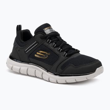 Vyriški batai SKECHERS Track Knockhill black/gold