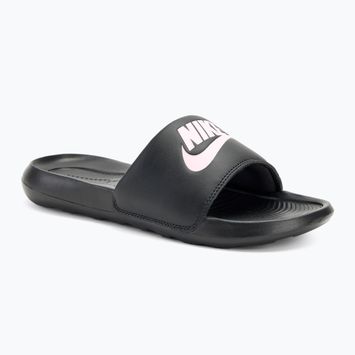 Moteriškos šlepetės Nike Victori One Slide black/black/violet