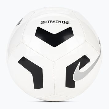 Futbolo kamuolys Nike Pitch Training white/black/silver dydis 4