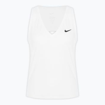 Moterų teniso marškinėliai Nike Court Dri-Fit Victory Tank white/black