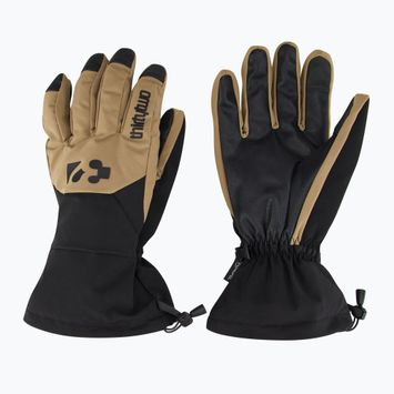 Vyriškos snieglenčių pirštinės ThirtyTwo Lashed Glove khaki