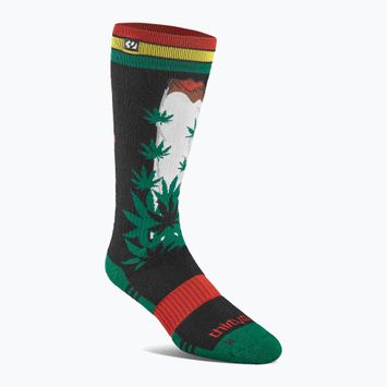 Vyriškos snieglenčių kojinės ThirtyTwo TM Merino black/green