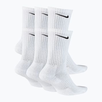 Kojinės Nike Everyday Cushioned 6 poros white/black