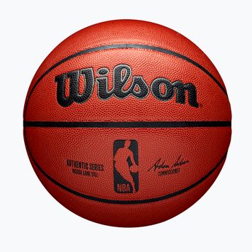 Krepšinio kamuolys Wilson NBA Authentic Indoor orange dydis 5