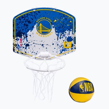 Wilson NBA Golden State Warriors Mini Hoop blue/golden state warriors krepšinio rinkinys