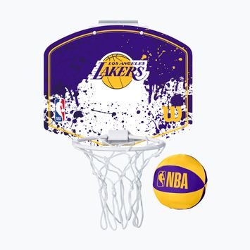 Mini krepšinio rinkinys Wilson NBA Team Mini Hoop Los Angeles Lakers
