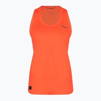 Moteriškas bėgimo tank topas Saucony Stopwatch Singlet vizi red