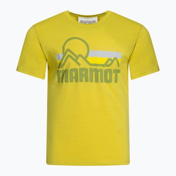 Marmot Coastall vyriški trekingo marškinėliai geltoni M14253-21536