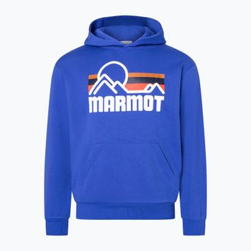 Vyriški Marmot Coastal Hoody trekkinginiai džemperiai mėlyni M1425821538