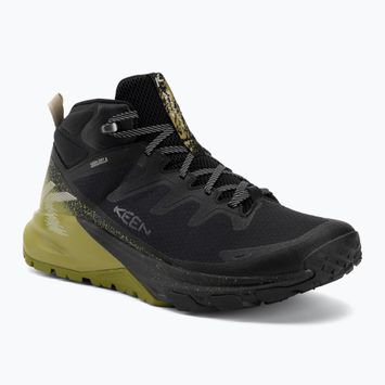 Vyriški žygio batai KEEN Targhee Apex Mid Wp black/golden cypress