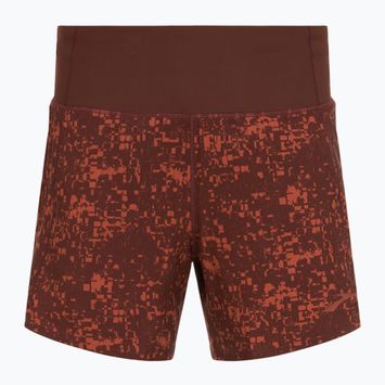 Moteriški bėgimo šortai Brooks Chaser 5" run raisin glitch print