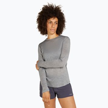 Moteriški žygio marškinėliai ilgomis rankovėmis icebreaker Merino 125 Cool-Lite Sphere III LS Tee metro heather