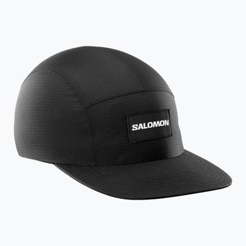 Moteriška kepurė su snapeliu Salomon Bonatti WP 5 Panel deep black