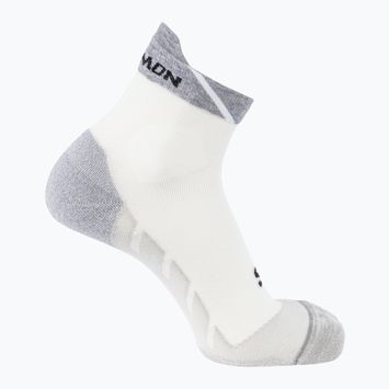 Bėgimo kojinės Salomon Speedcross Ankle white/light grey melange