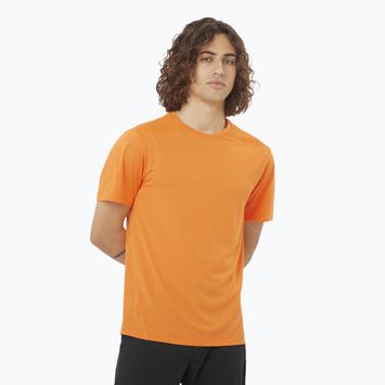 Vyriški marškinėliai Salomon Outline Tee turmeric