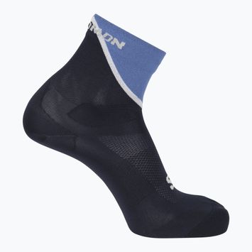 Kojinės Salomon Pulse Ankle french blue/carbon/white
