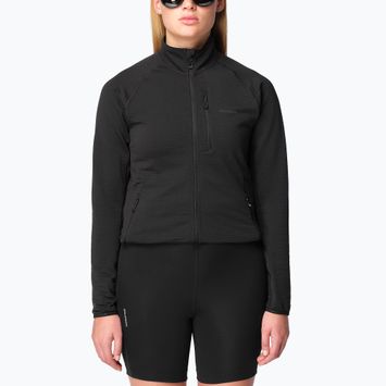 Moteriškas flisinis džemperis Salomon Lightwarm Full Zip deep black
