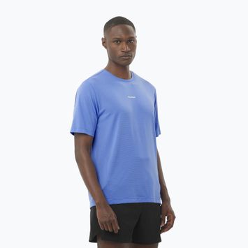 Vyriški bėgimo marškinėliai Salomon SHAKEout Core ultramarine