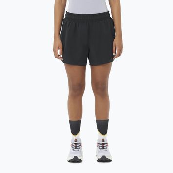 Moteriški bėgimo šortai Salomon SHAKEout Easy 4" deep black