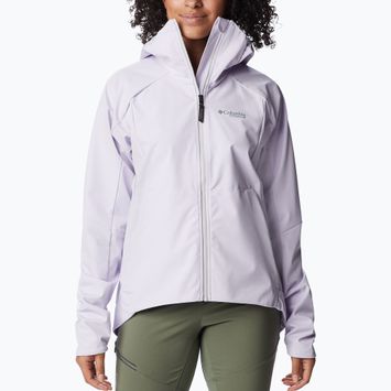 Columbia Platinum Peak moteriška softshell striukė violetinė 2035021568