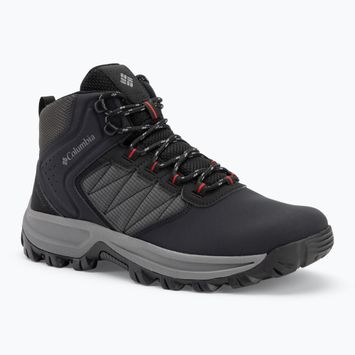 Vyriški turistiniai batai Columbia Transverse Hike Waterproof black/mountain red
