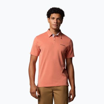 Vyriški marškinėliai Columbia Nelson Point Polo tuscan