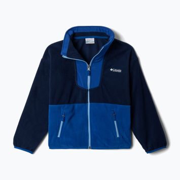 Vaikiškas fliso džemperis Columbia Sequoia Grove Full Zip Fleece collegiate navy