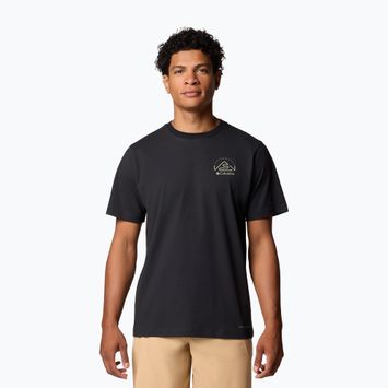Vyriški marškinėliai Columbia Tunnel Valley Graphic Tee black/naturally inclined