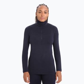 Moteriškas termoaktyvus džemperis icebreaker 260 Tech LS Half Zip midnight navy