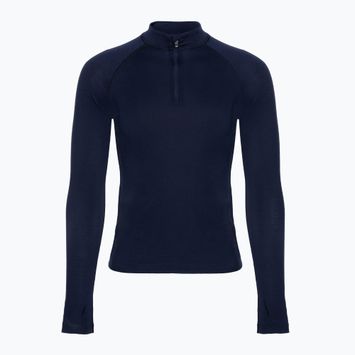 Vaikiškas termoaktyvus džemperis icebreaker 260 Tech LS Half Zip midnight navy