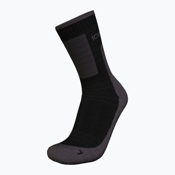 Vyriškos žygio kojinės icebreaker Merino Hike+ Medium Crew black/obsidian