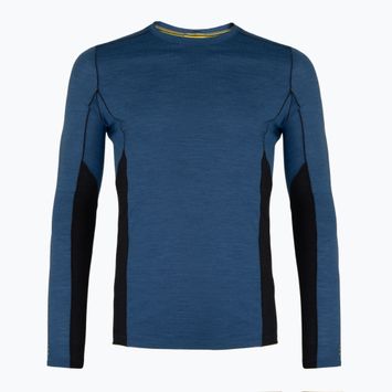Moteriški termoaktyvūs marškinėliai Smartwool Merino Sport Crew laguna blue/ deep navy