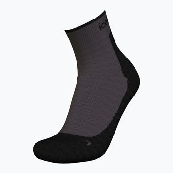 Moteriškos žygio kojinės icebreaker Merino Hike+ Light Mini obsidain/black