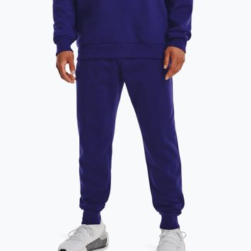 Under Armour vyriškos treniruočių kelnės Rival Fleece Joggers tamsiai mėlynos 1357128