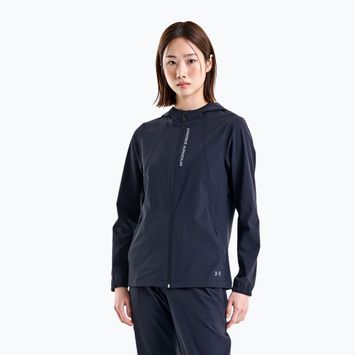 Moteriška bėgimo striukė Under Armour Outrun The Storm black/reflective//reflective